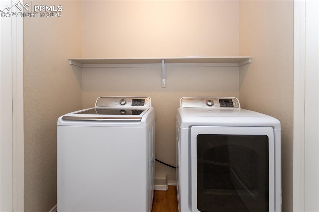 1534 York Road Colorado Springs, CO 80920 - Photo 38 of 38 a utility room with dryer and washer