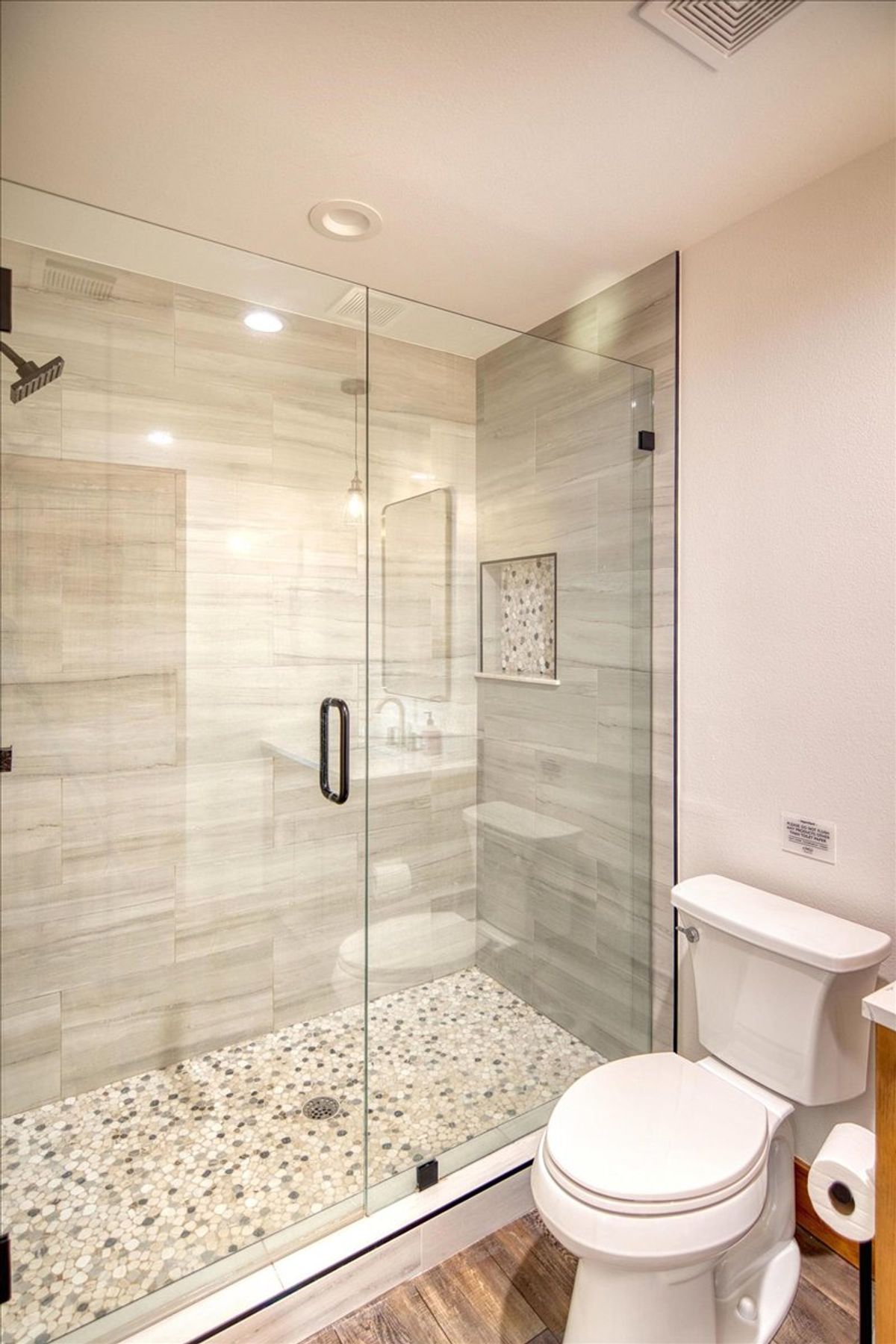 19811 West Ranch Road 152 Llano, TX 78643 - Photo 35 of 38 a bathroom with a toilet and a shower