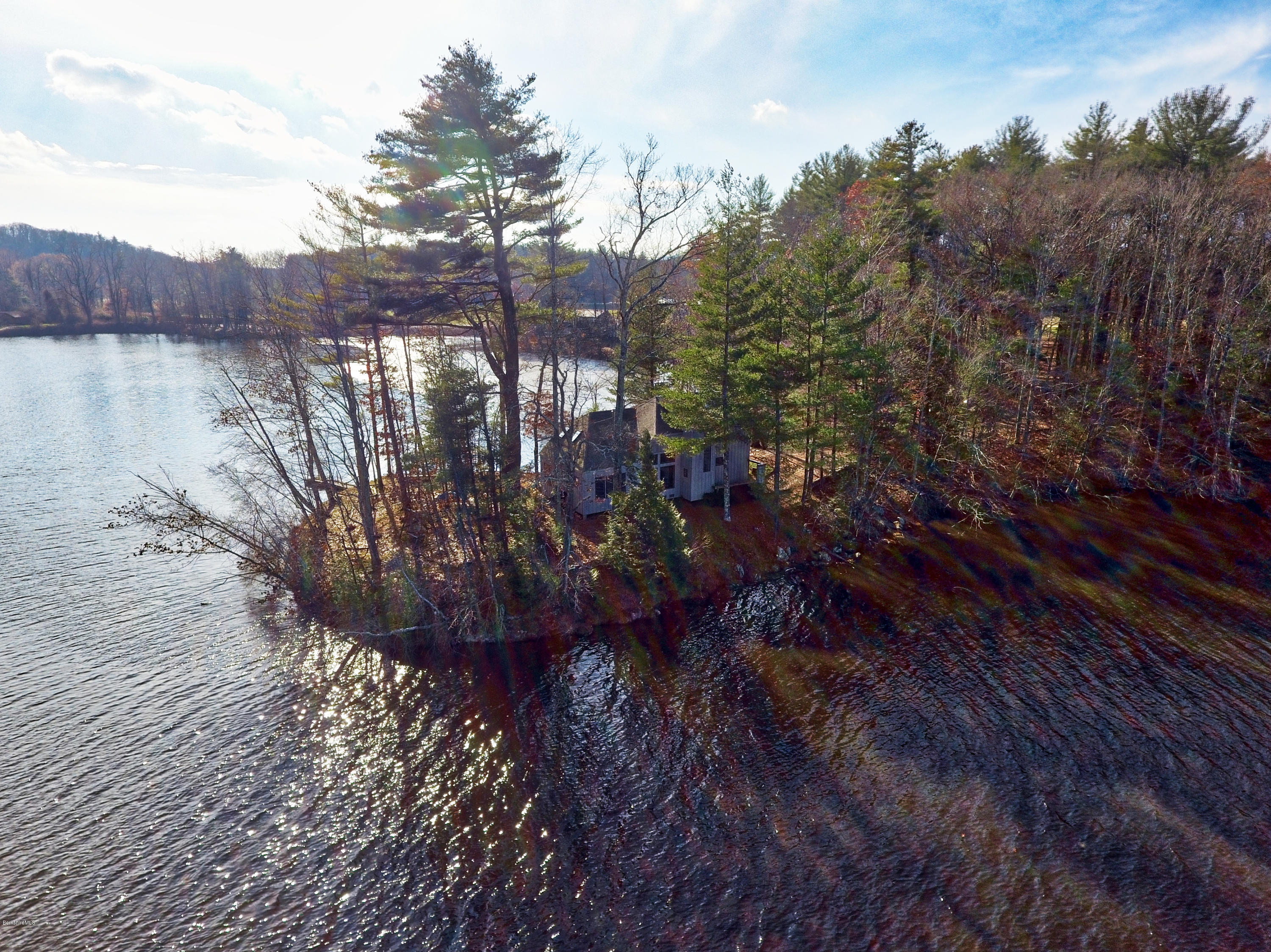 290 Bow Wow Road Sheffield, MA 01257 - Photo 29 of 41 aerial view of your property