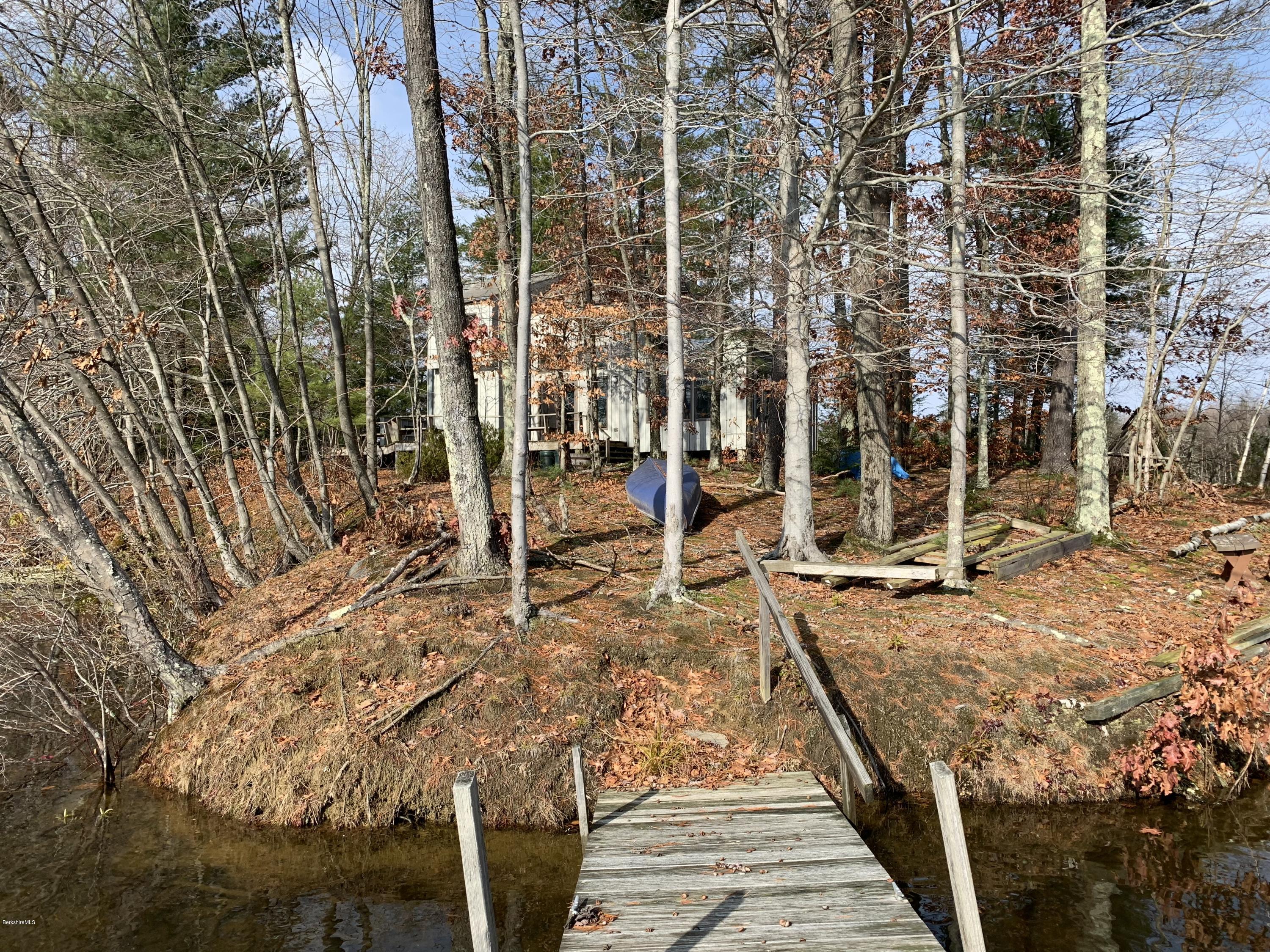 290 Bow Wow Road Sheffield, MA 01257 - Photo 34 of 41 view from dock