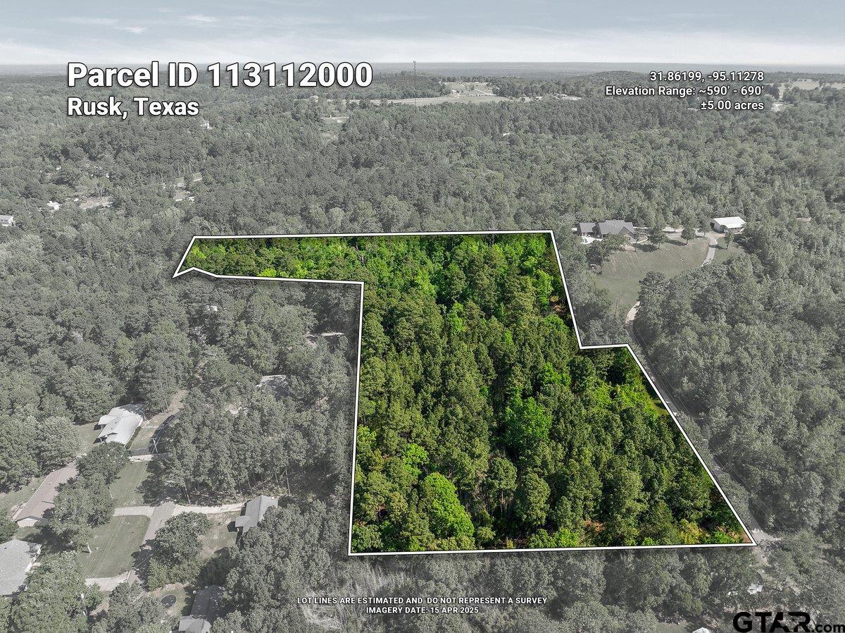 Tbd Tbd 5.2-acres Rusk, TX 75785 - Photo 1 of 7 a view of outdoor space and garden