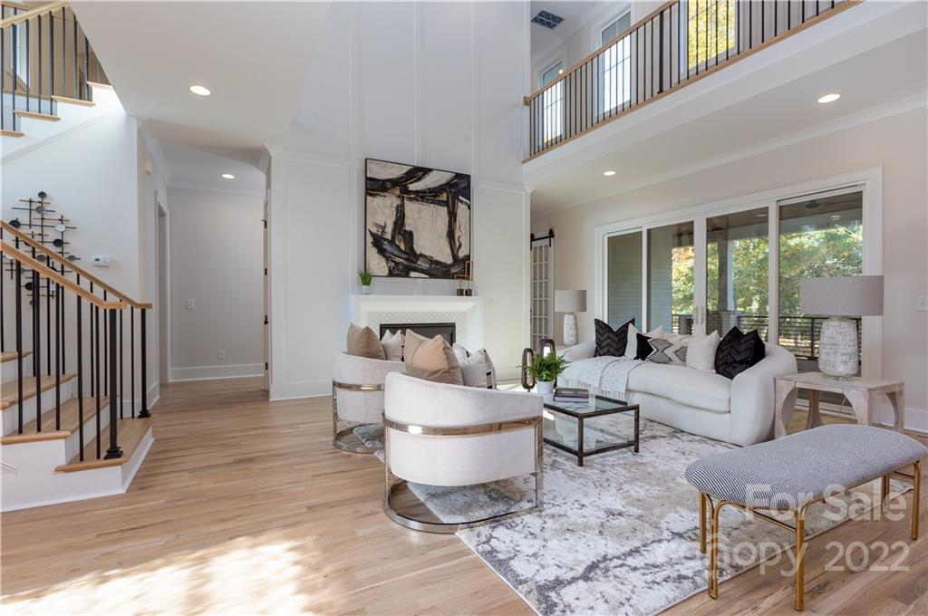 7209 Ramsgate Road Charlotte, NC 28270 - Photo 5 of 41 a living room with furniture and a large window