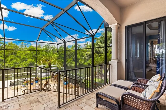 a view of an outdoor sitting area