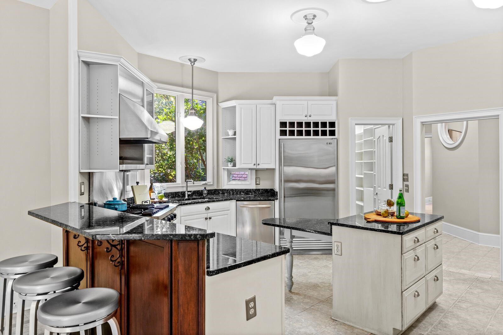 6620 Rest Haven Drive Raleigh, NC 27612 - Photo 13 of 52 Bright kitchen with granite countertops