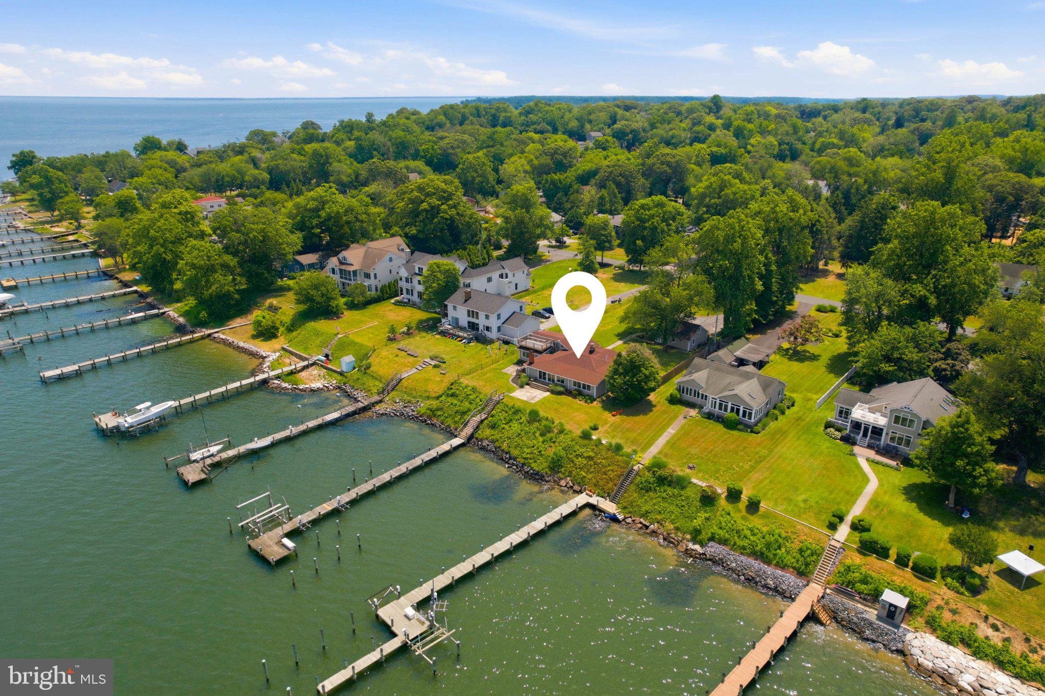 1100 River Bay Road Annapolis, MD 21409 - Photo 60 of 67 a view of a pool