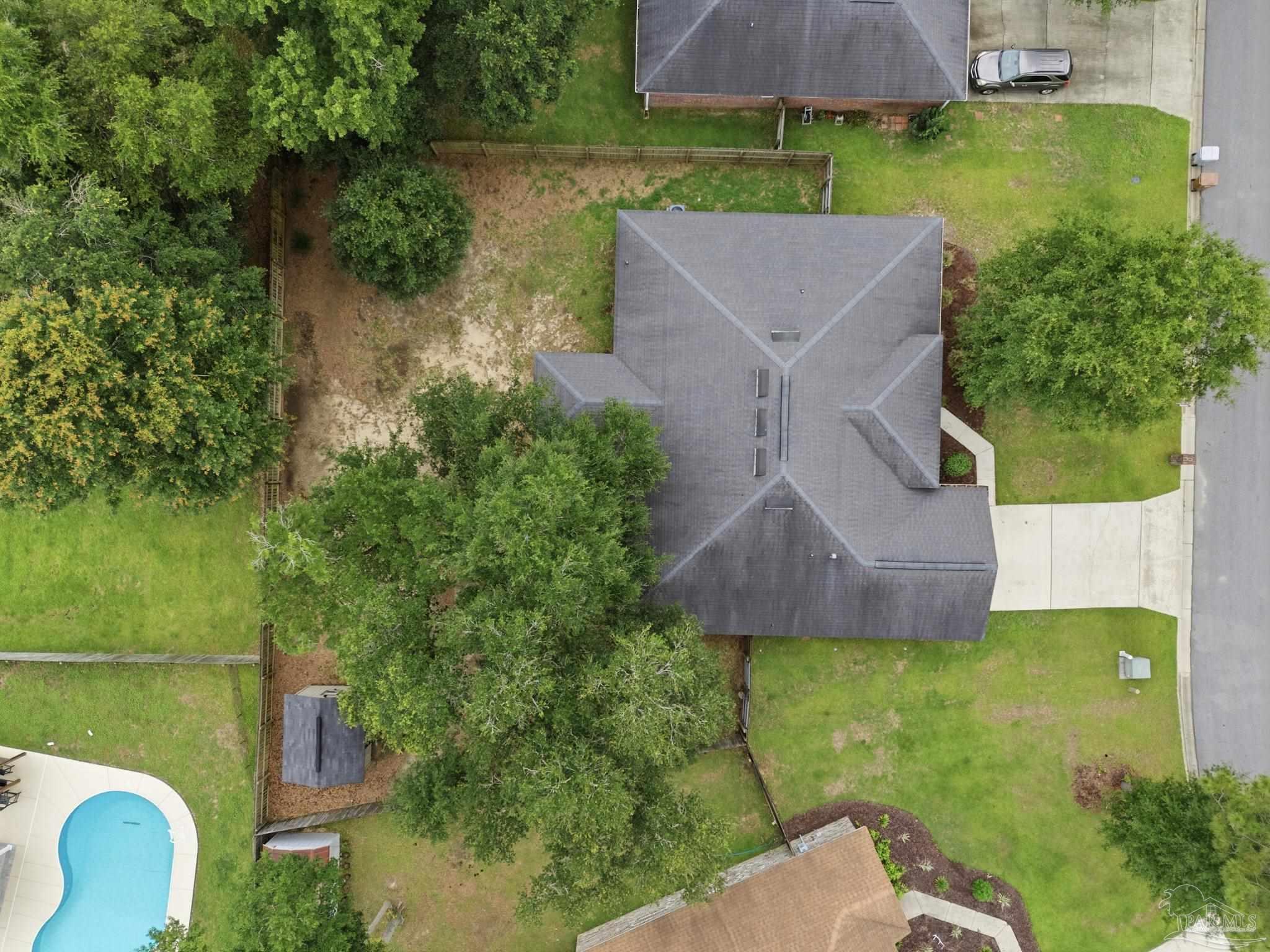 5661 Cane Syrup Circle Pace, FL 32571 - Photo 19 of 20 an aerial view of a house