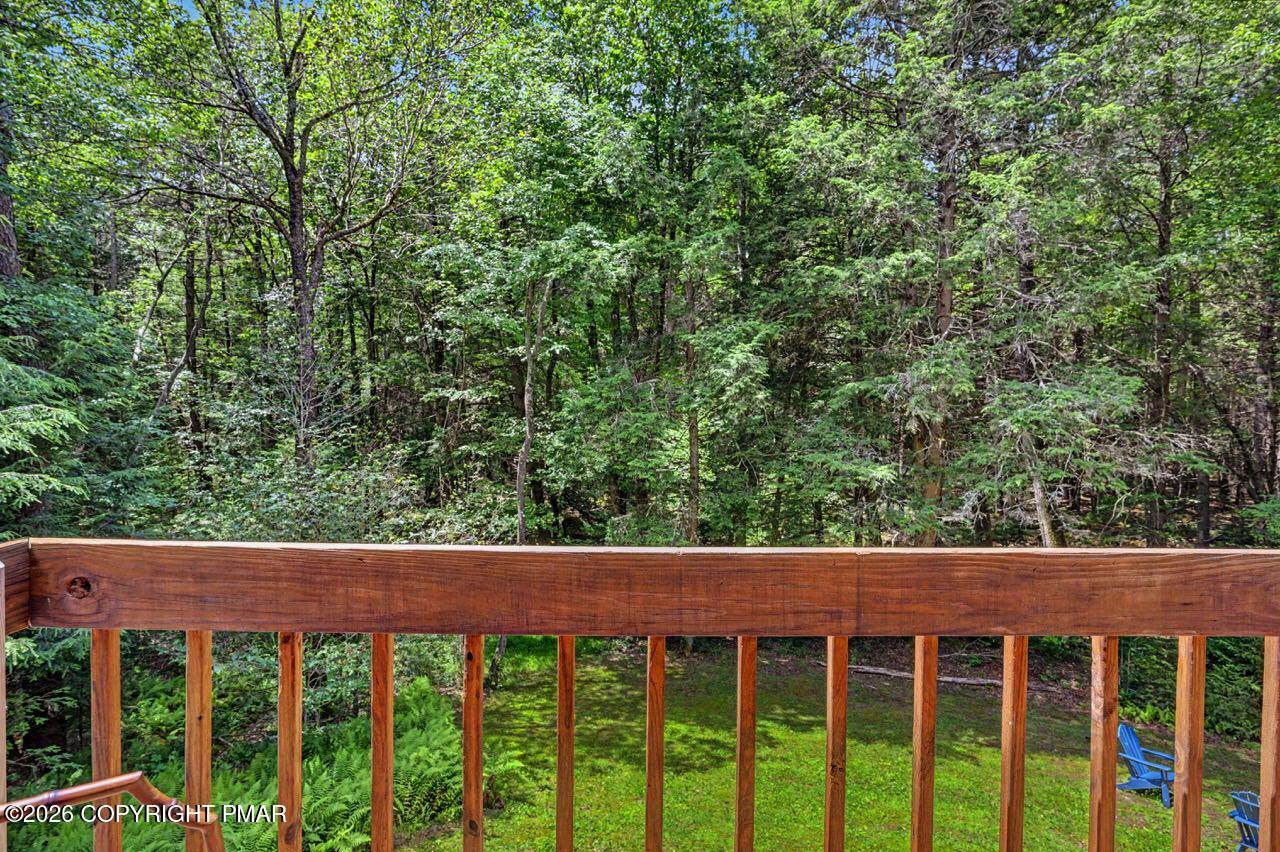 1215 Deer Trail Road Pocono Pines, PA 18350 - Photo 22 of 32 View from Balcony
