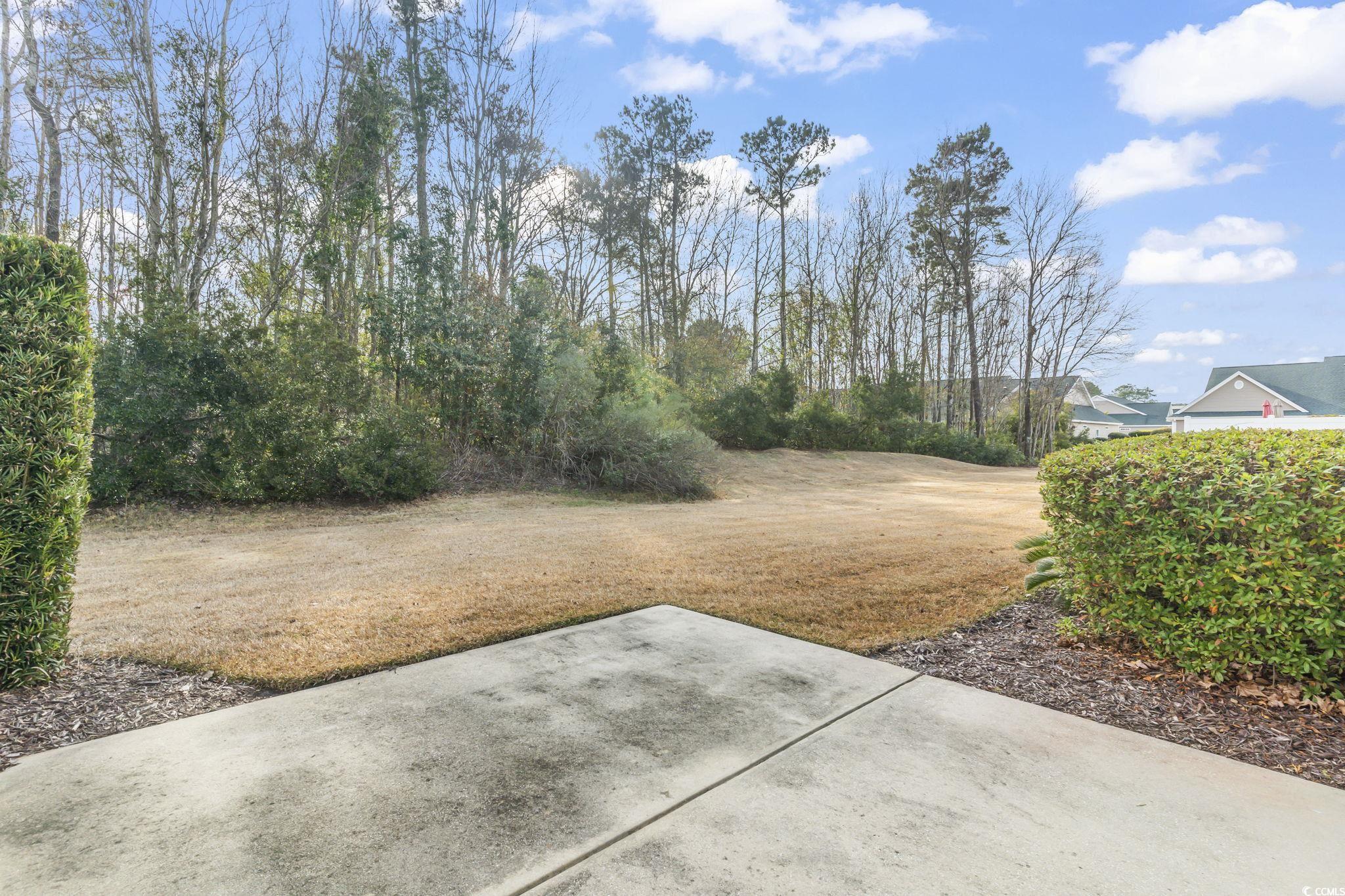 430 Woodpecker Lane, Unit D Murrells Inlet, SC 29576 - Photo 30 of 36 View of yard with a patio