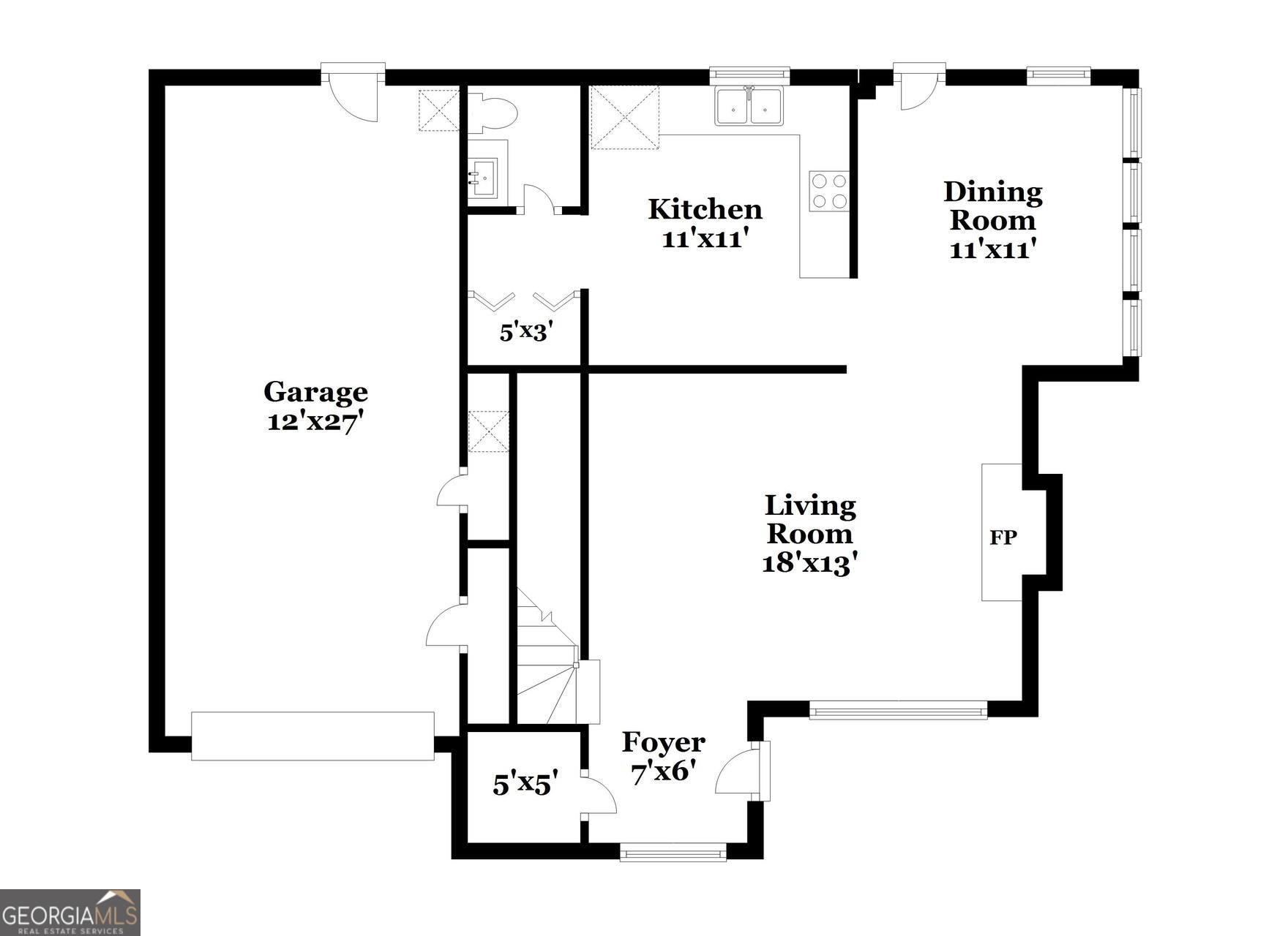 6645 Cameron Road Morrow, GA 30260 - Photo 3 of 17 a picture of a wall with a white wall and a painting