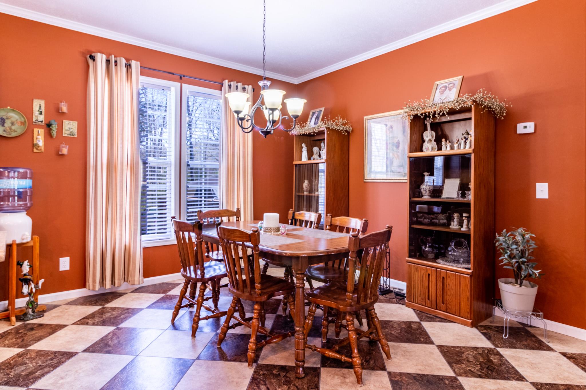 588 York Hollow Road Pulaski, TN 38478 - Photo 5 of 16 a view of a dining room with furniture and window