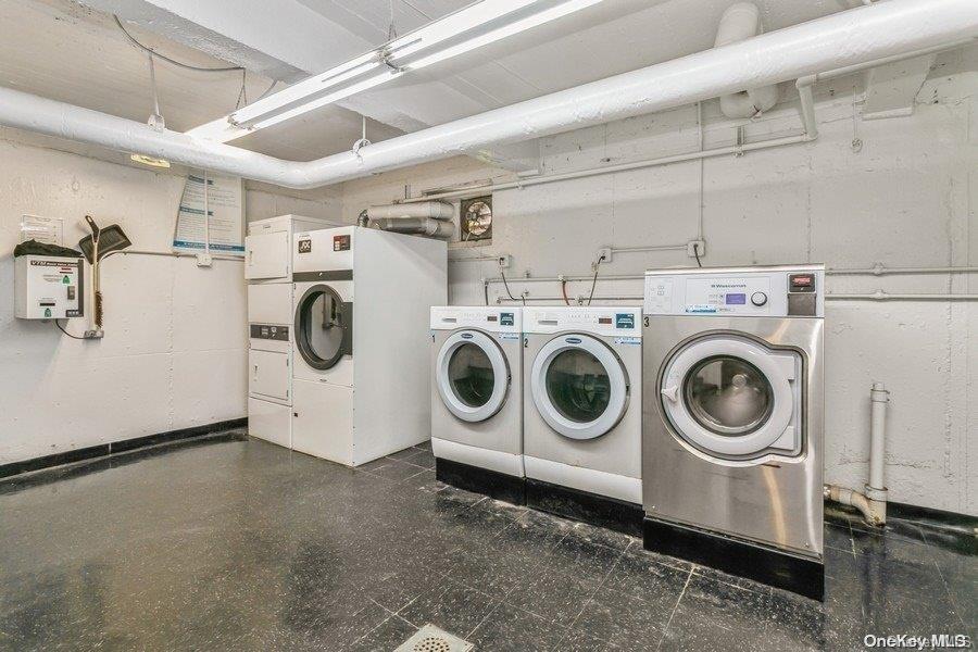 75-05 210th Street, Unit 2P Queens, NY 11364 - Photo 15 of 20 a utility room with dryer and washer