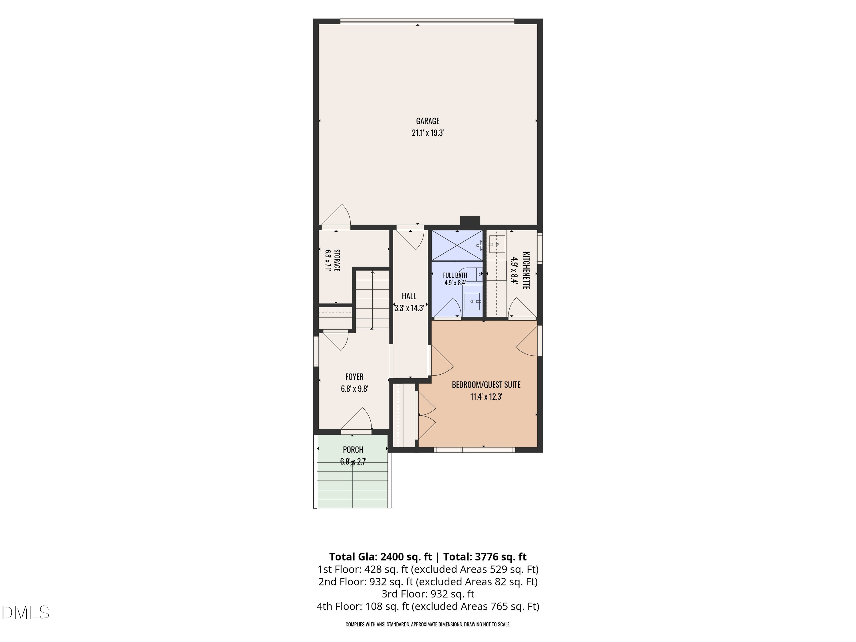 805 North Roxboro Street Durham, NC 27701 - Photo 72 of 76 1ST FLOOR