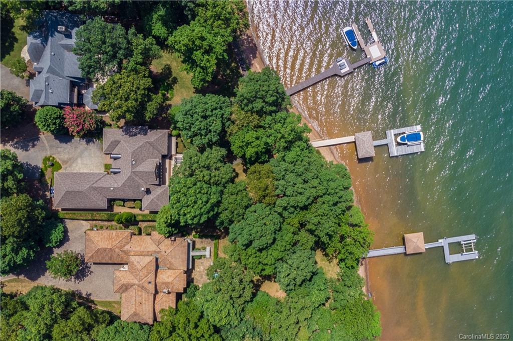 16133 North Point Road Huntersville, NC 28078 - Photo 3 of 42 an aerial view of a house with outdoor space and street view