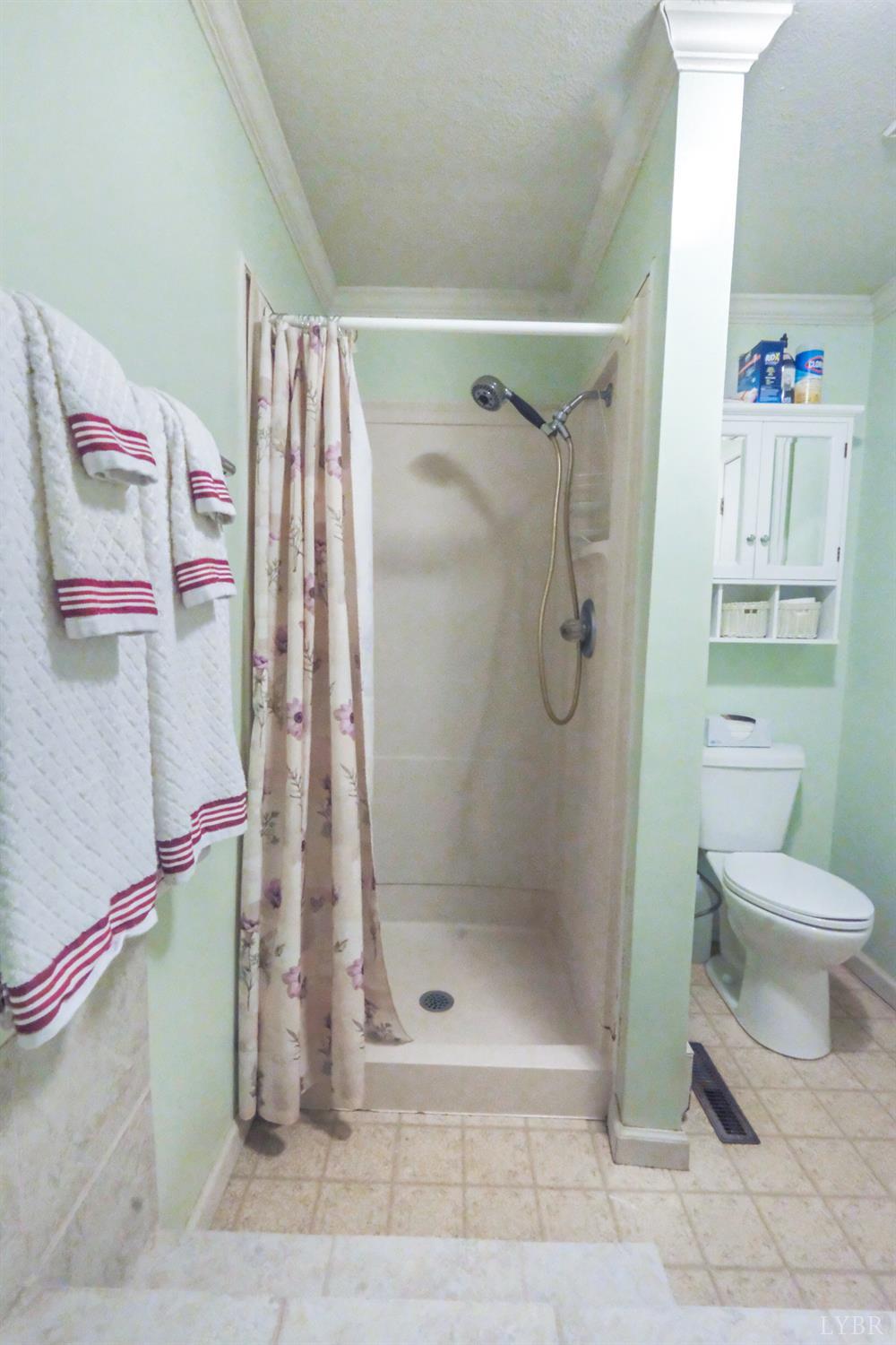 200 Carden Road Phenix, VA 23959 - Photo 22 of 45 a bathroom with a shower and a toilet