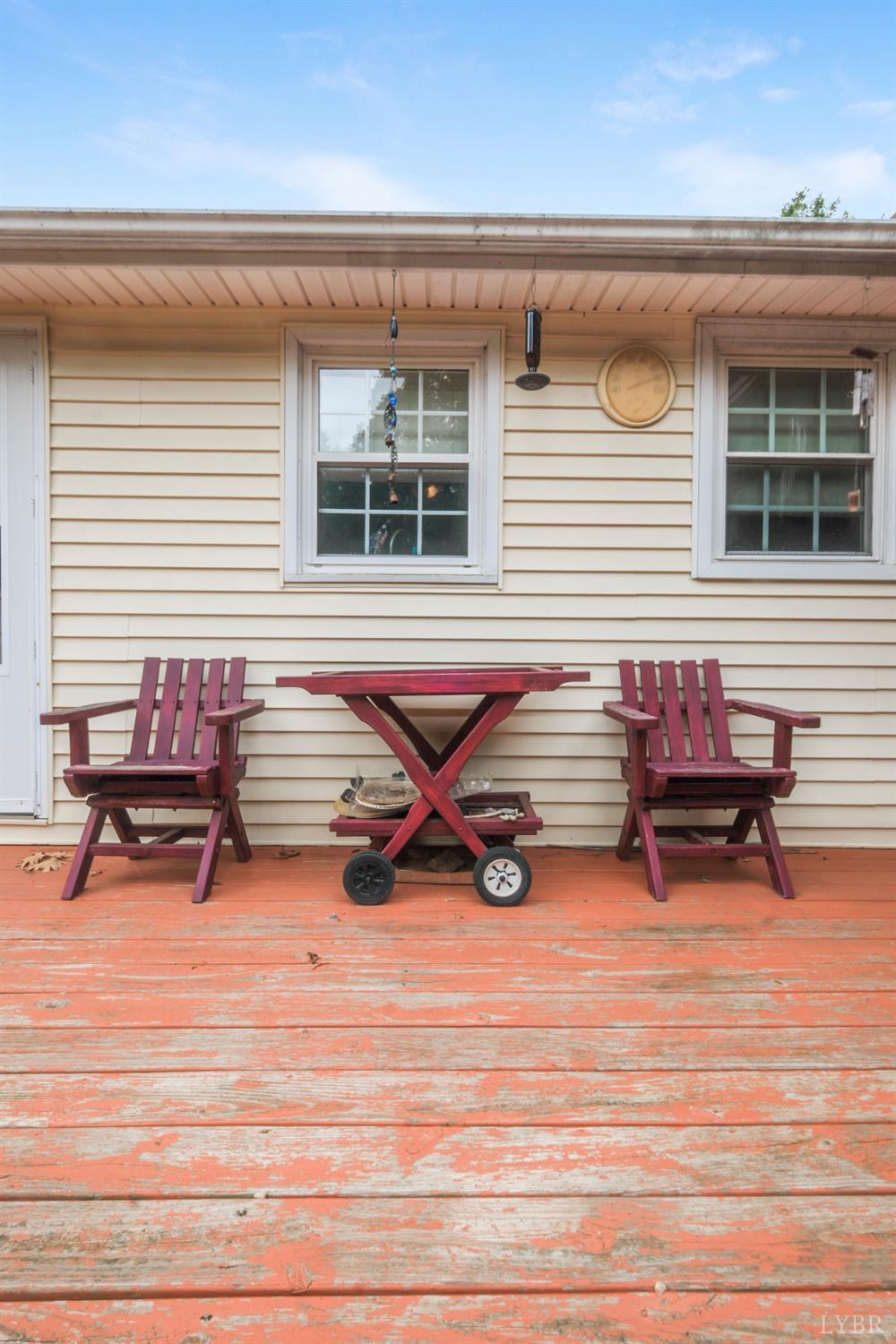 200 Carden Road Phenix, VA 23959 - Photo 23 of 45 a view of a lounge chairs in the back yard