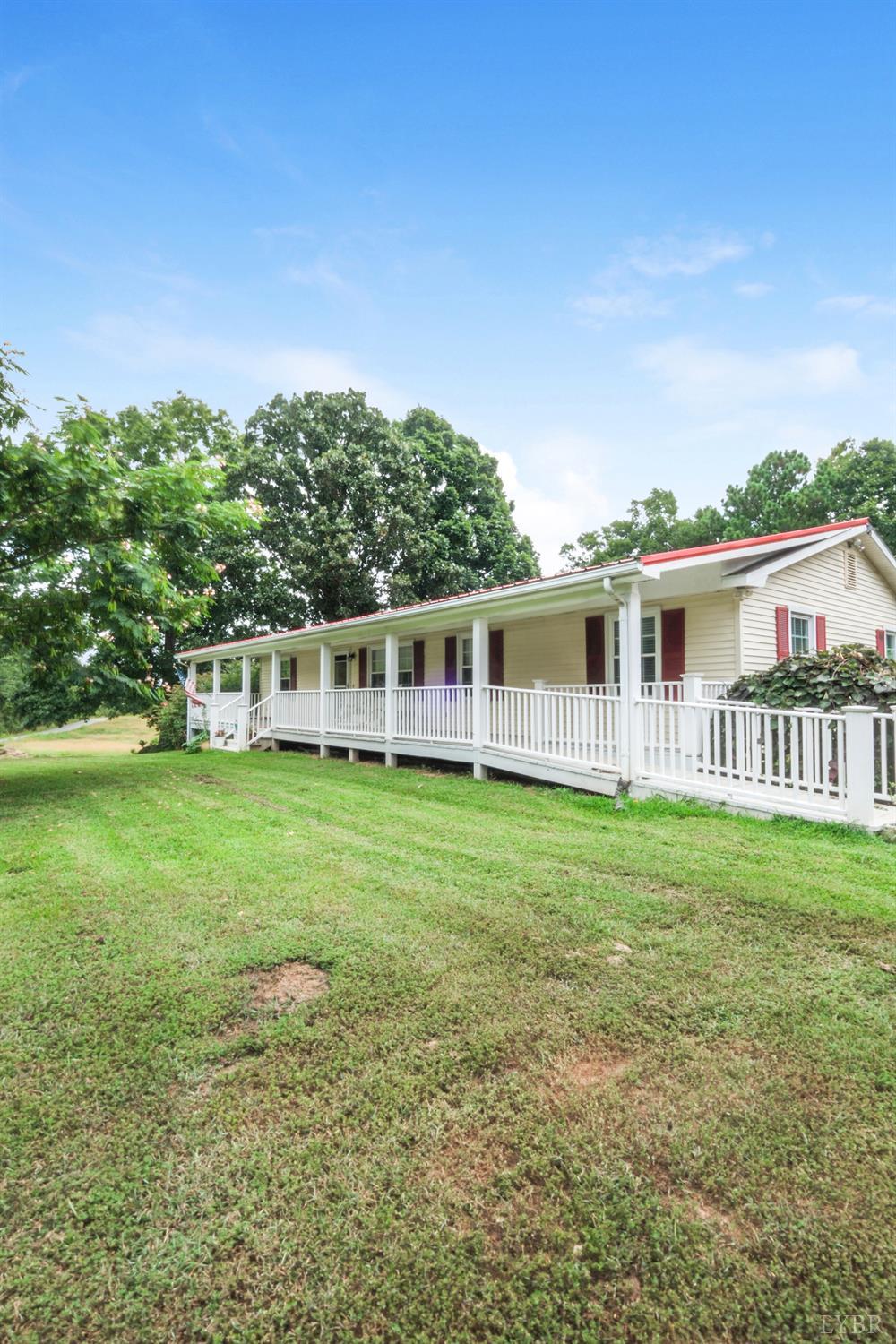 200 Carden Road Phenix, VA 23959 - Photo 33 of 45 a view of a house with a backyard