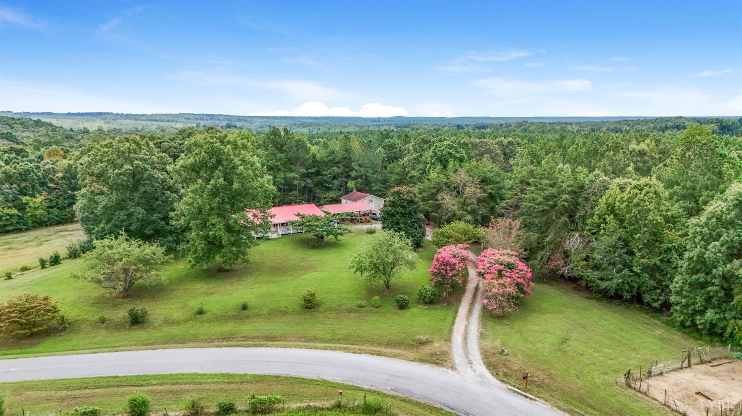 200 Carden Road Phenix, VA 23959 - Photo 35 of 45 a front view of a house with a yard