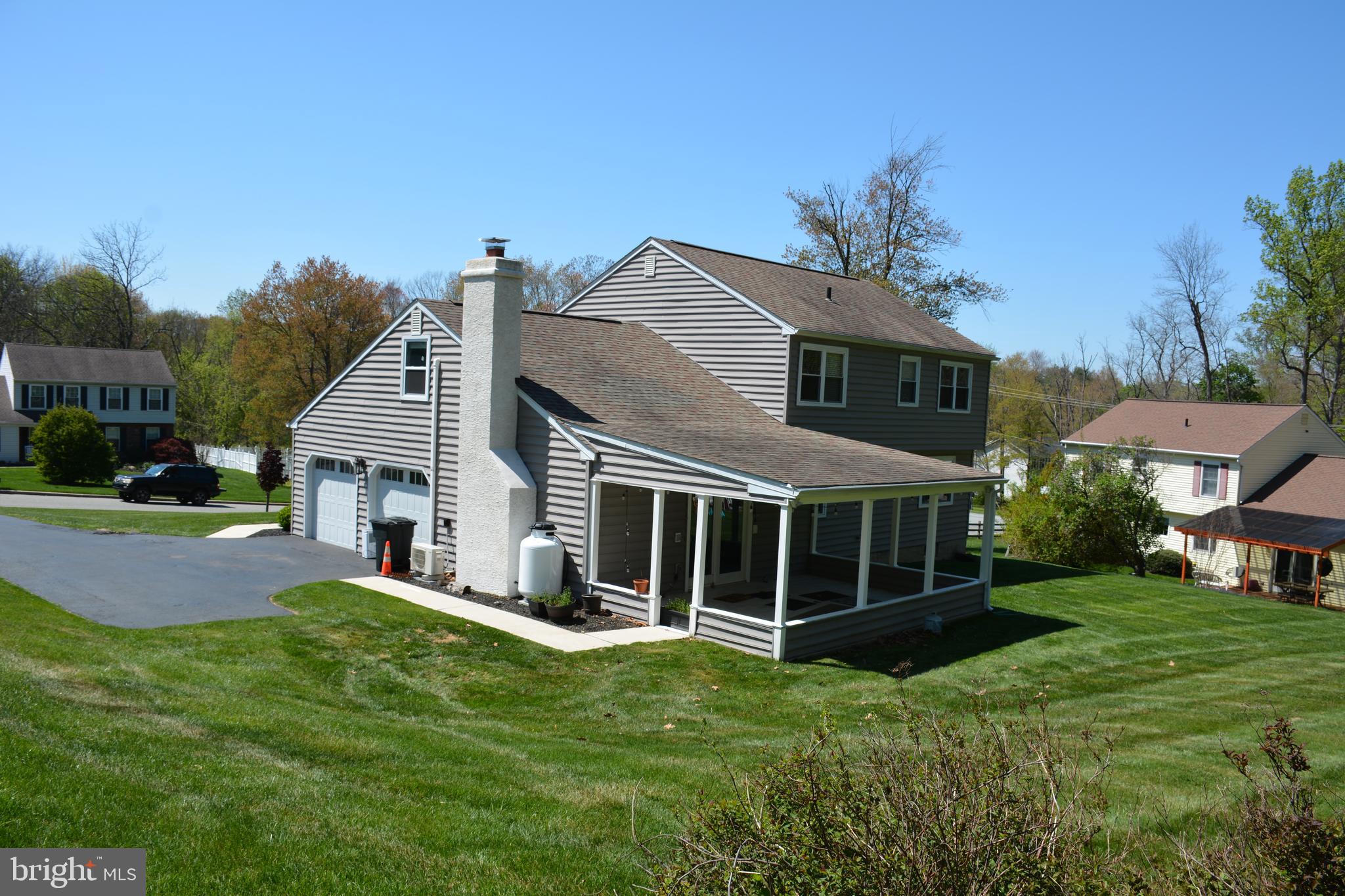 415 Pine Creek Road Exton, PA 19341 - Photo 4 of 30 Covered rear patio
