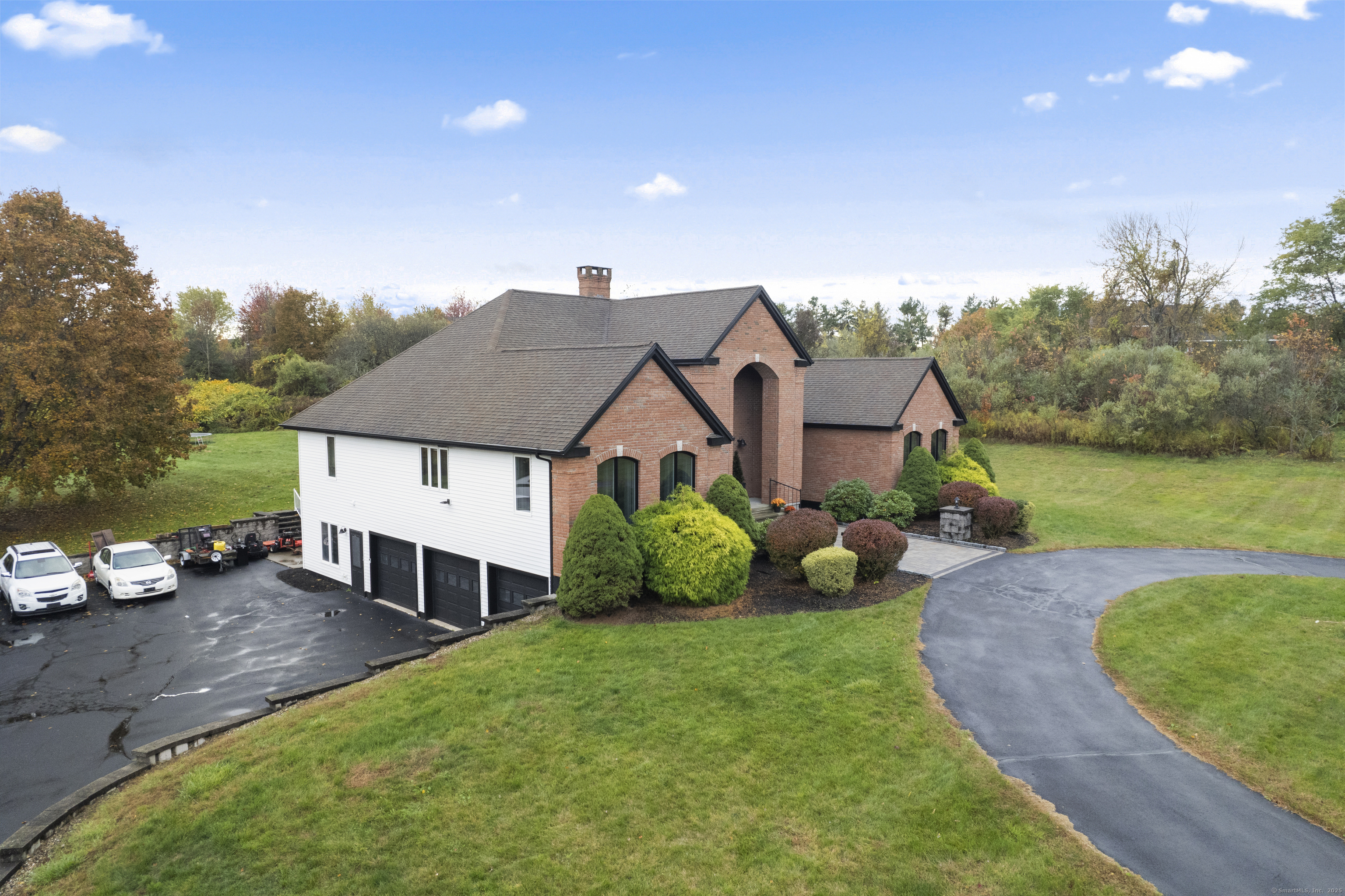 305 Killorin Road Watertown, CT 06795 - Photo 2 of 40 an aerial view of a house with garden