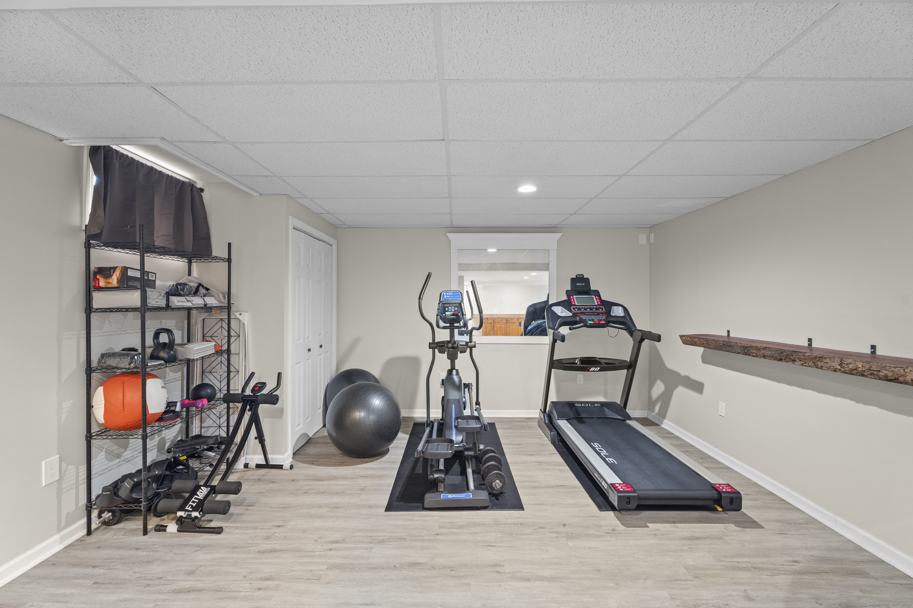 305 Killorin Road Watertown, CT 06795 - Photo 27 of 40 a view of a room with gym equipment