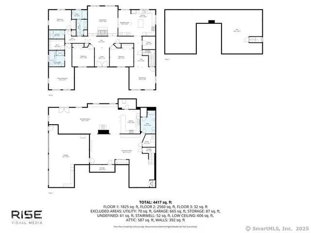 a picture of a room with wall and lots of white walls