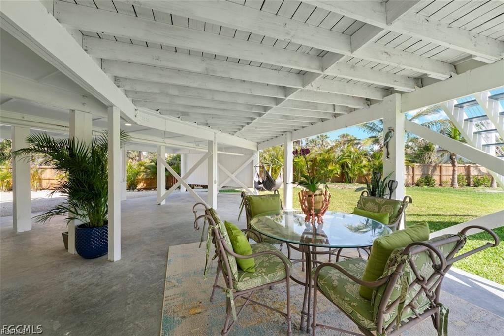 6093 Henderson Road Sanibel, FL 33957 - Photo 41 of 49 a outdoor space with furniture
