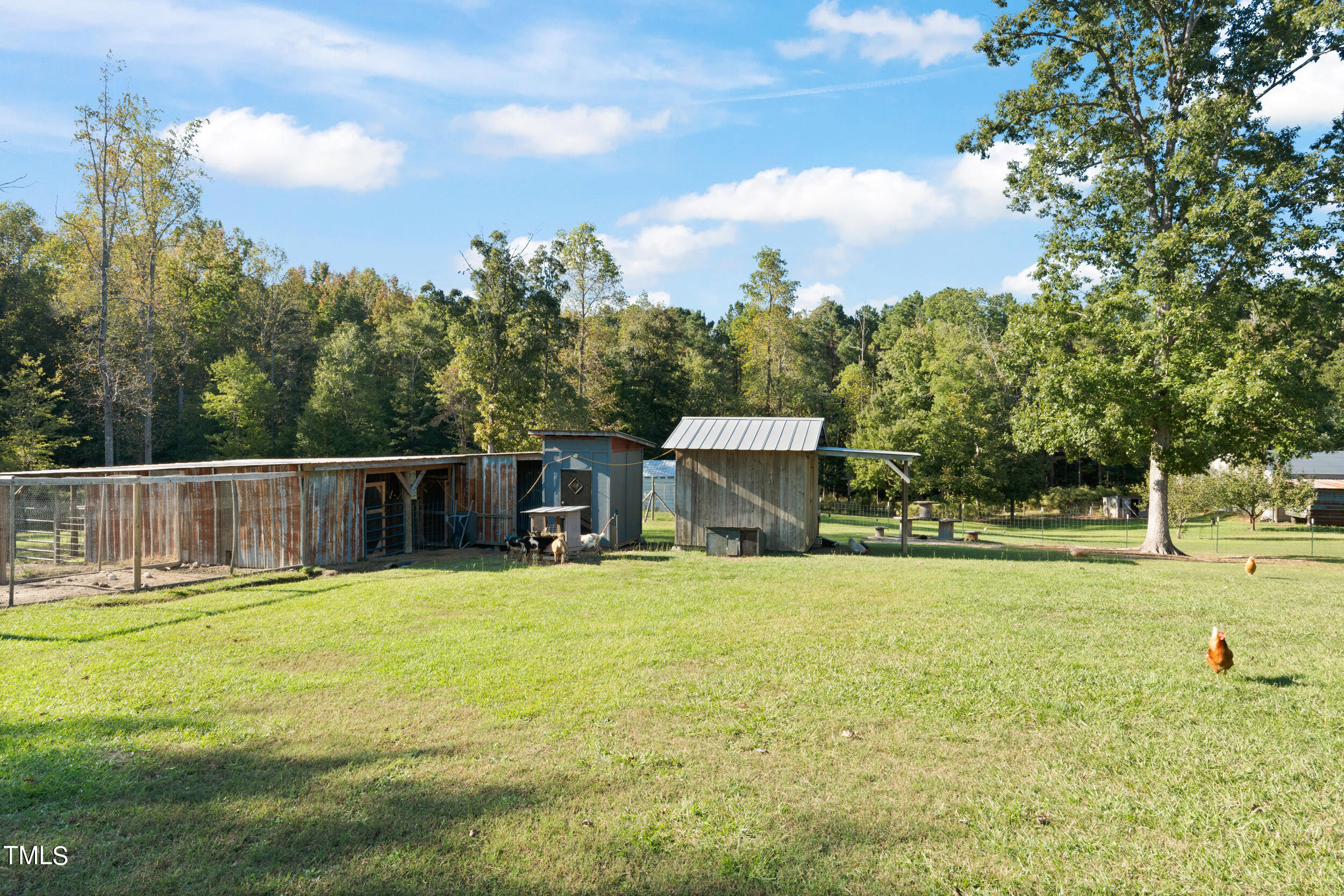 337 Horne Estate Road Carthage, NC 28327 - Photo 26 of 51 a house view with swimming pool and trees in the background