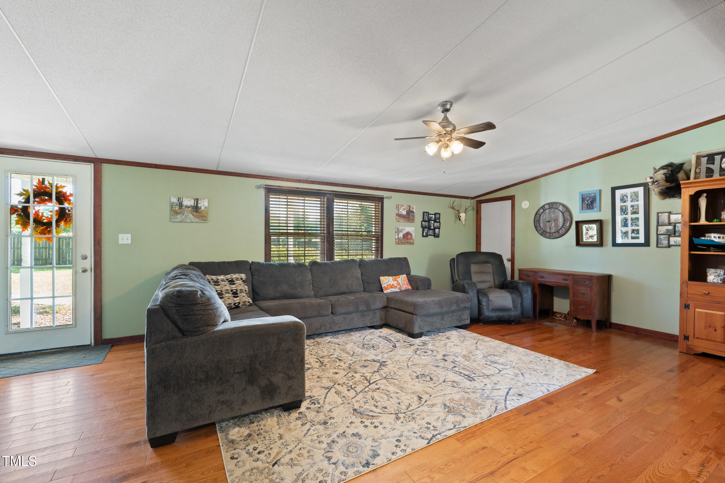 337 Horne Estate Road Carthage, NC 28327 - Photo 4 of 51 a living room with furniture and wooden floor