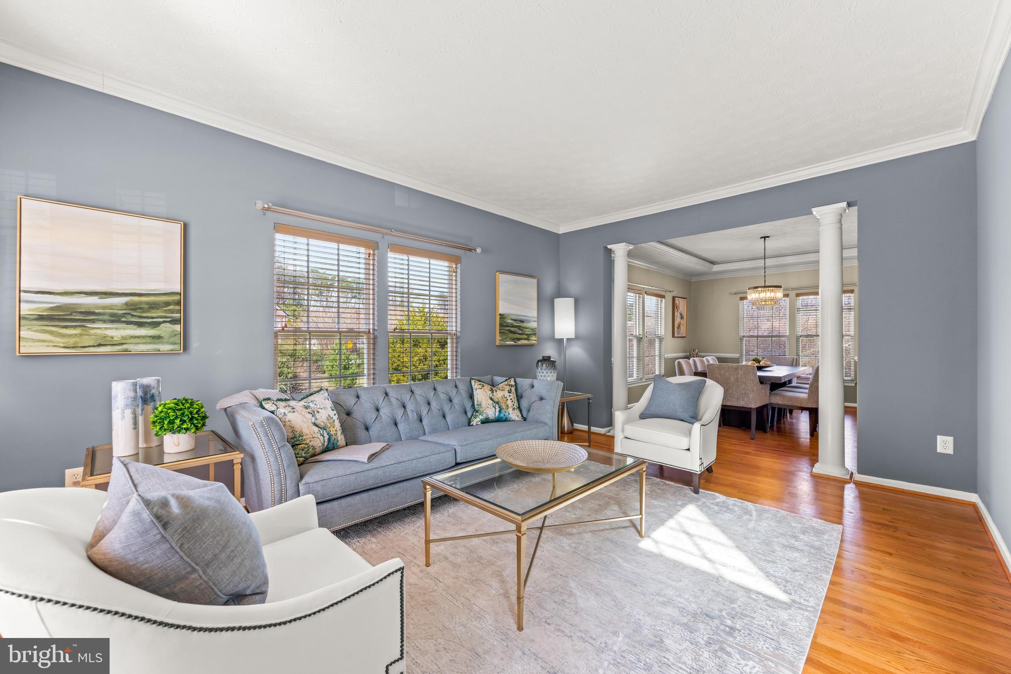 1717 Maco Drive Hanover, MD 21076 - Photo 28 of 93 a living room with furniture and a large window