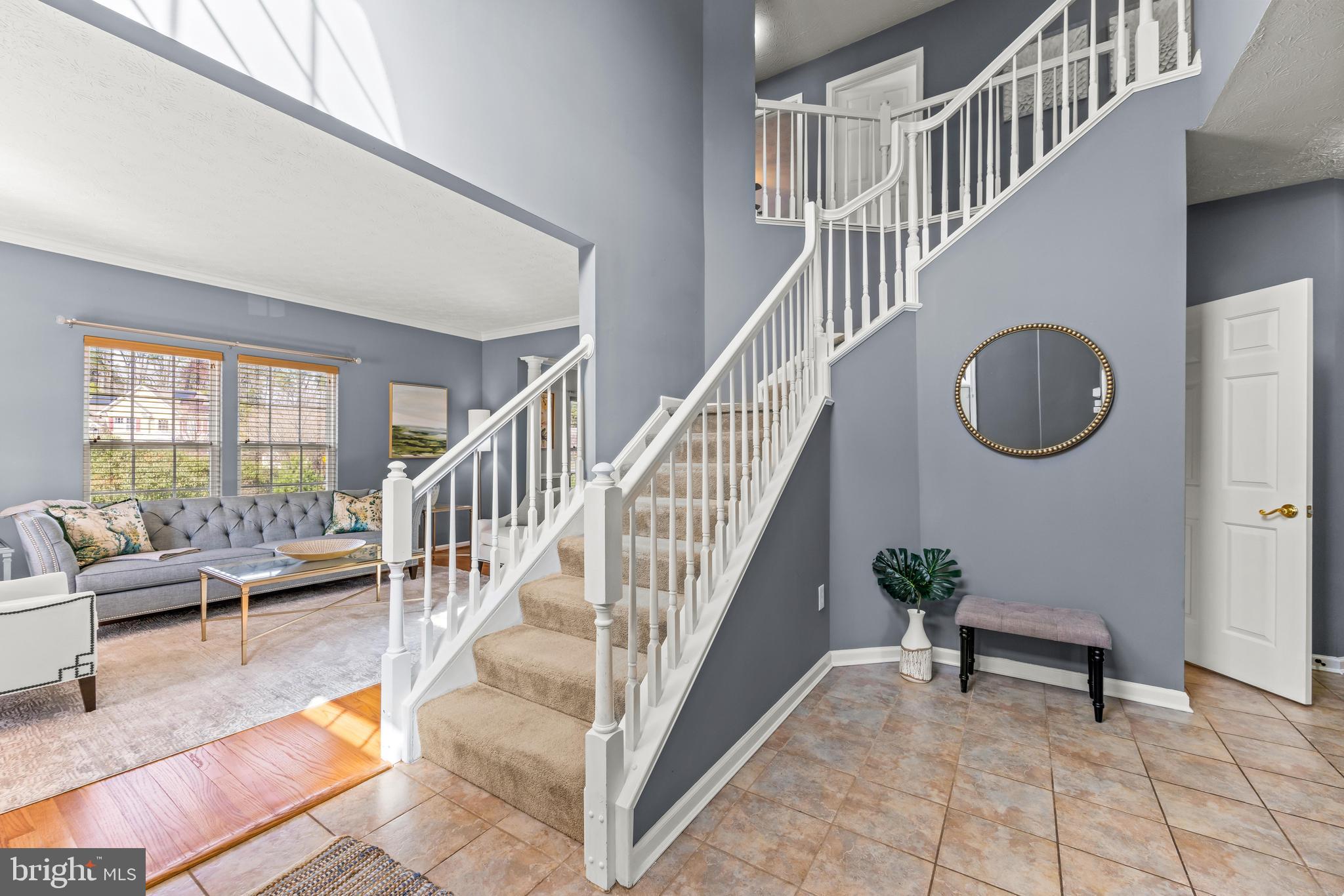 1717 Maco Drive Hanover, MD 21076 - Photo 33 of 93 Cathedral Foyer and front staircase