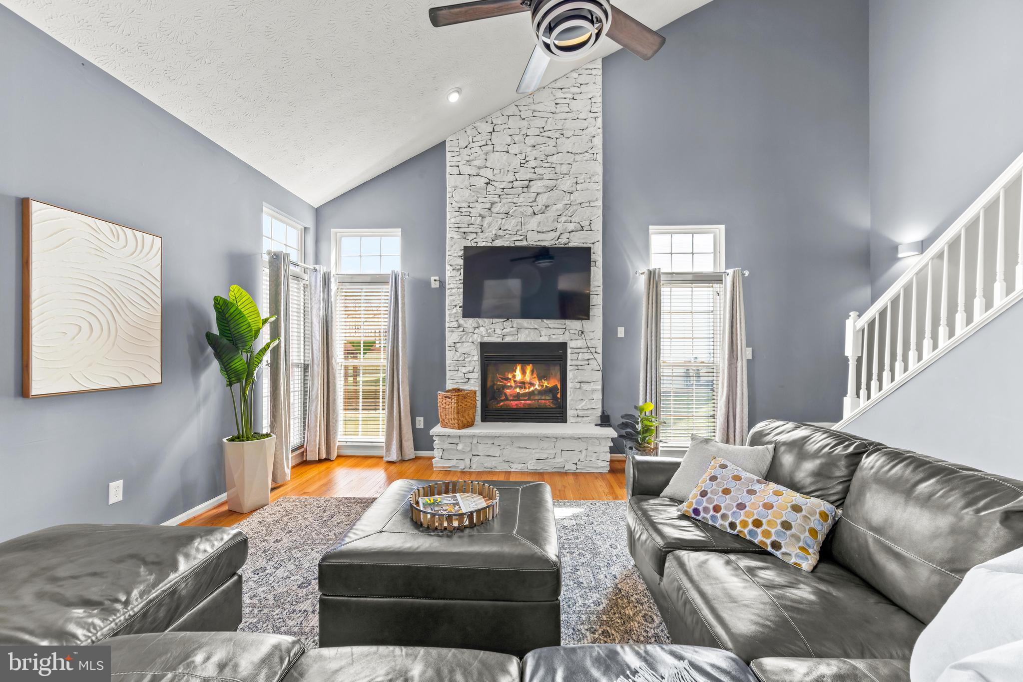 1717 Maco Drive Hanover, MD 21076 - Photo 6 of 93 Wow, what a room AND a gas fireplace
