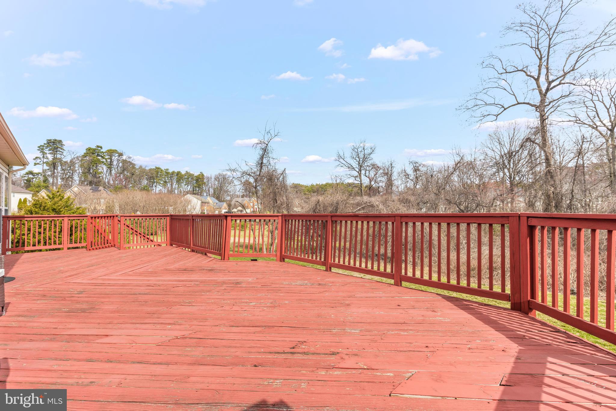 1717 Maco Drive Hanover, MD 21076 - Photo 77 of 93 Huge Deck Covers ENTIRE back of home