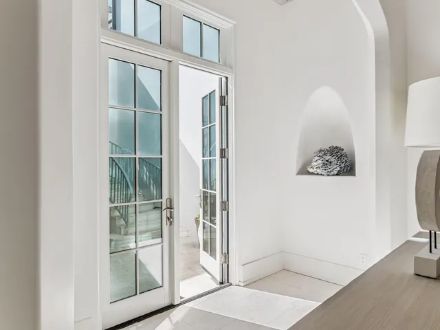 a view of swimming pool with outdoor seating