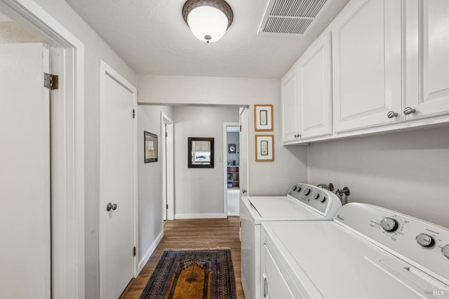 9760 Willow Avenue Cotati, CA 94931 - Photo 19 of 63 a utility room with dryer and washer