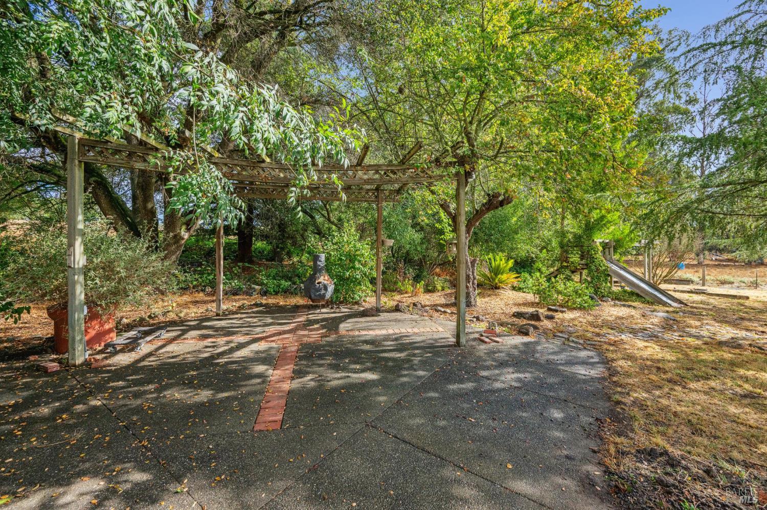 9760 Willow Avenue Cotati, CA 94931 - Photo 54 of 63 a view of a tree in the middle of a yard