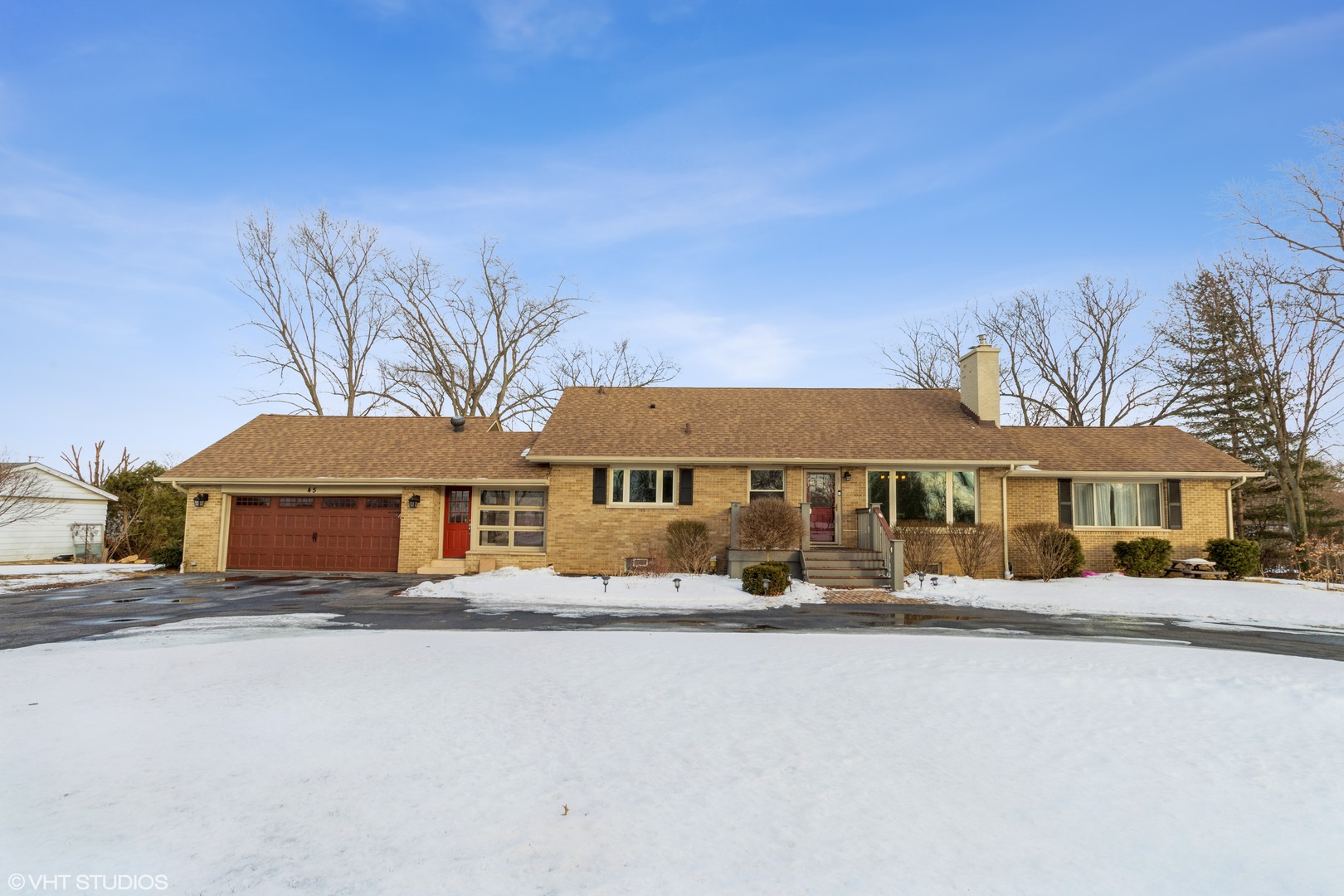 45 Haman Road Inverness, IL 60067 - Photo 1 of 11 a front view of a house with a yard