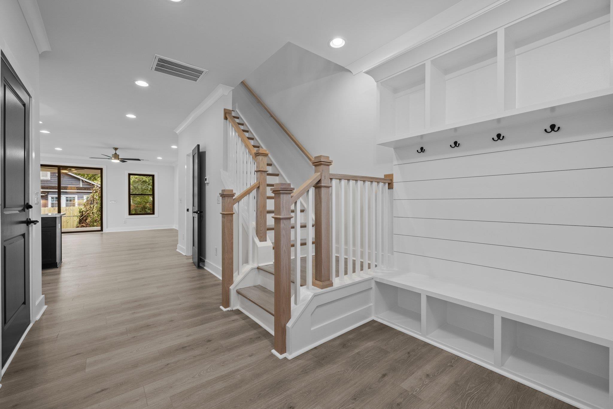 1112 Pender Street Raleigh, NC 27610 - Photo 4 of 56 a view of a hallway with stairs