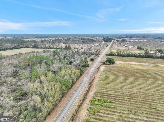 a view of city and ocean