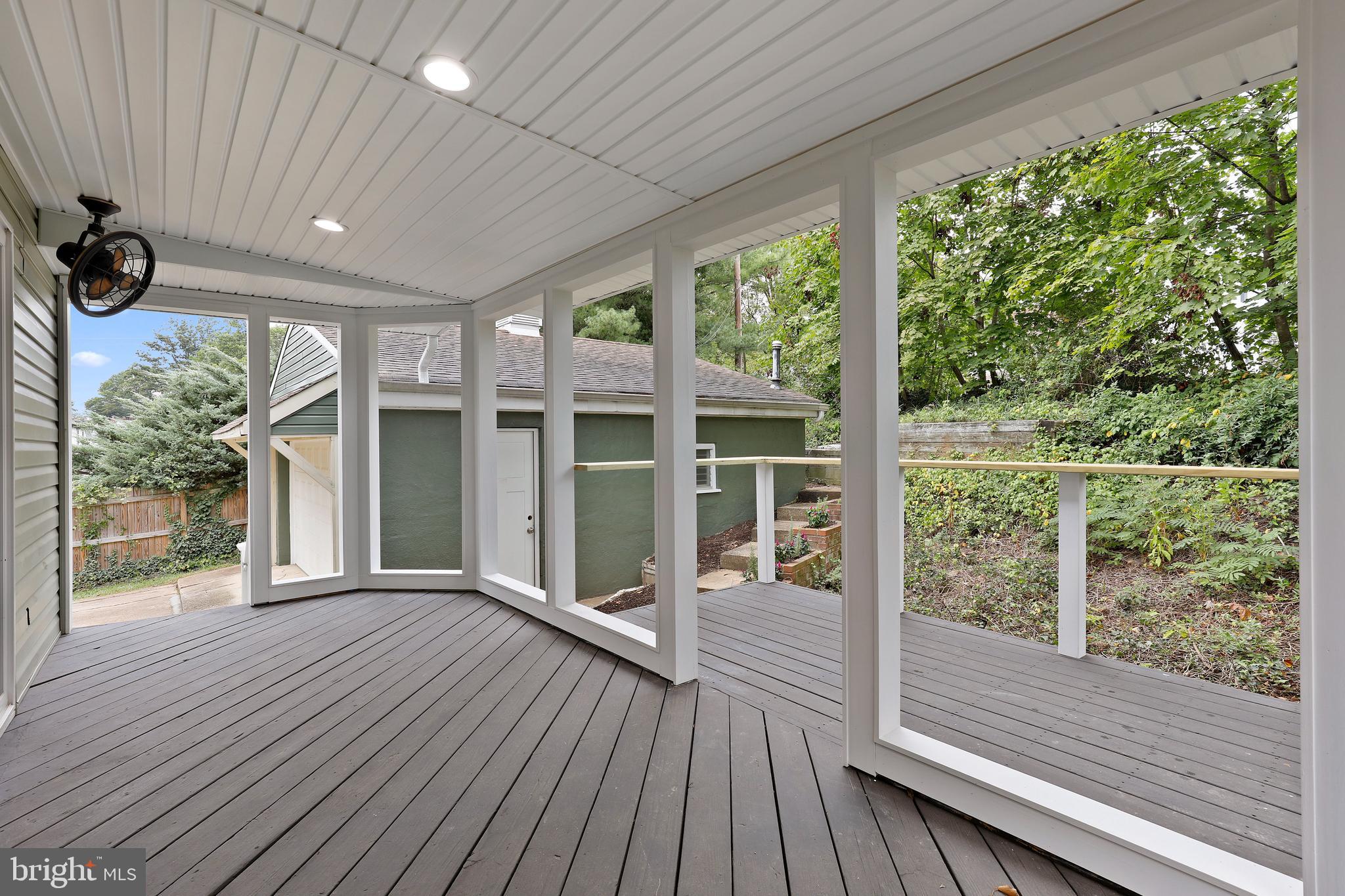 410 West Maple Road Linthicum Heights, MD 21090 - Photo 52 of 58 Rear Deck off Kitchen
