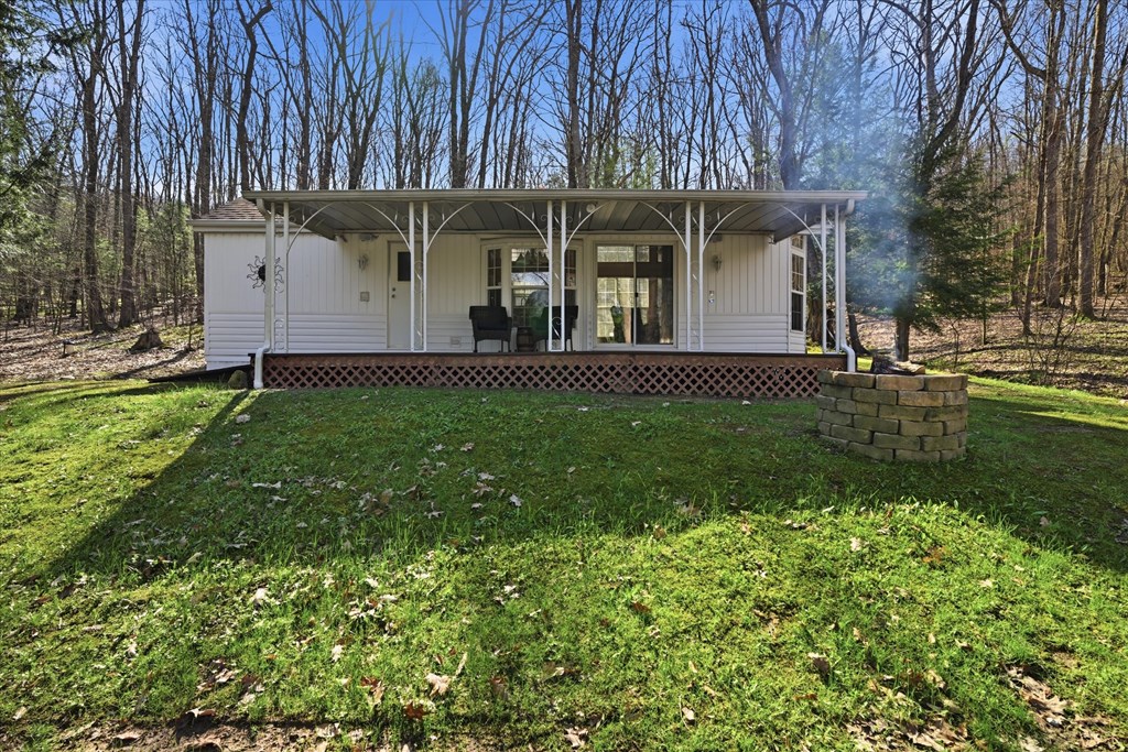 356 German Hill Road Tionesta, PA 16353 - Photo 2 of 37 front view of a house with a yard