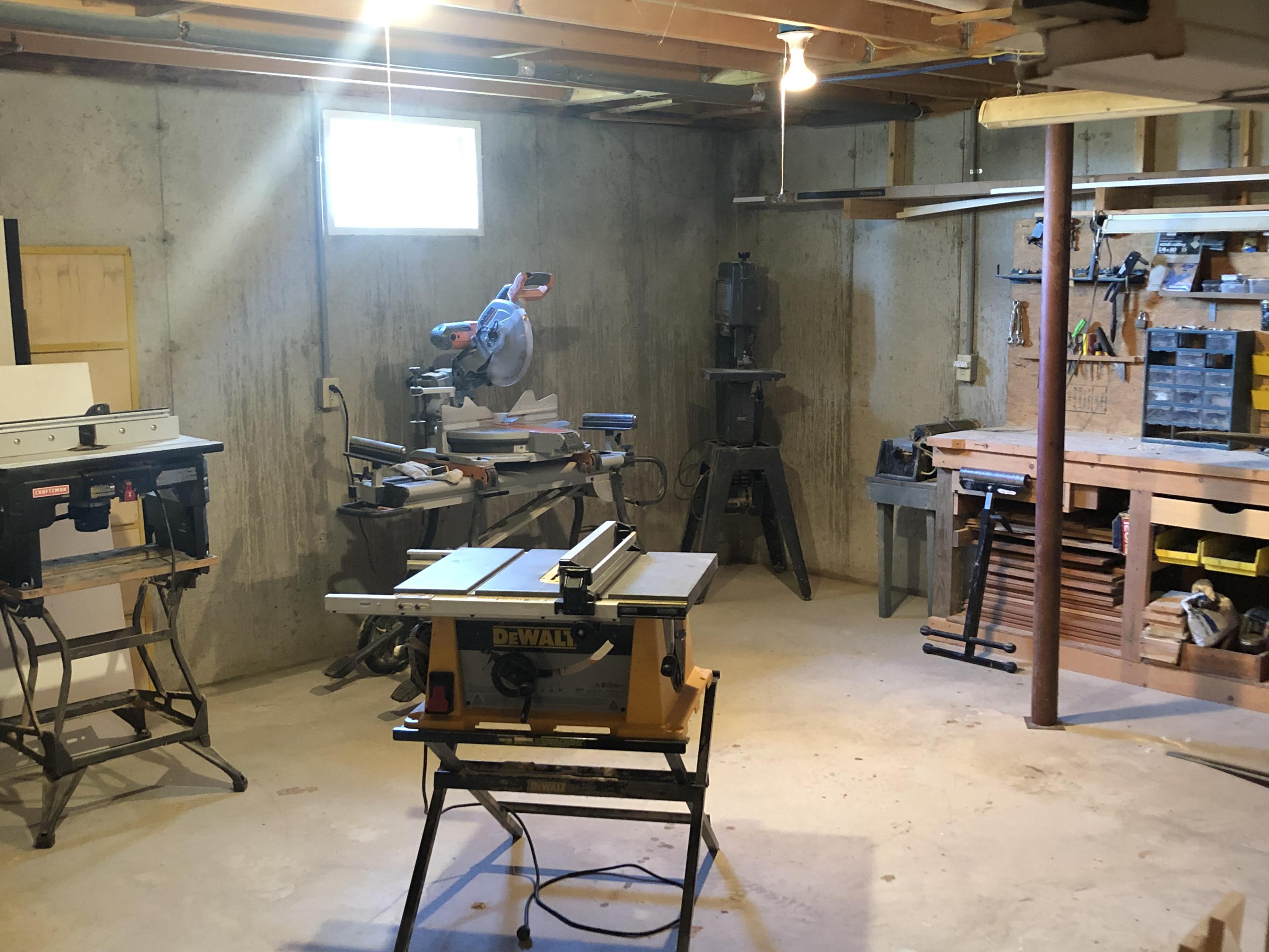 99 Yorktown Road Albion, ME 04910 - Photo 31 of 41 Workshop in Basement