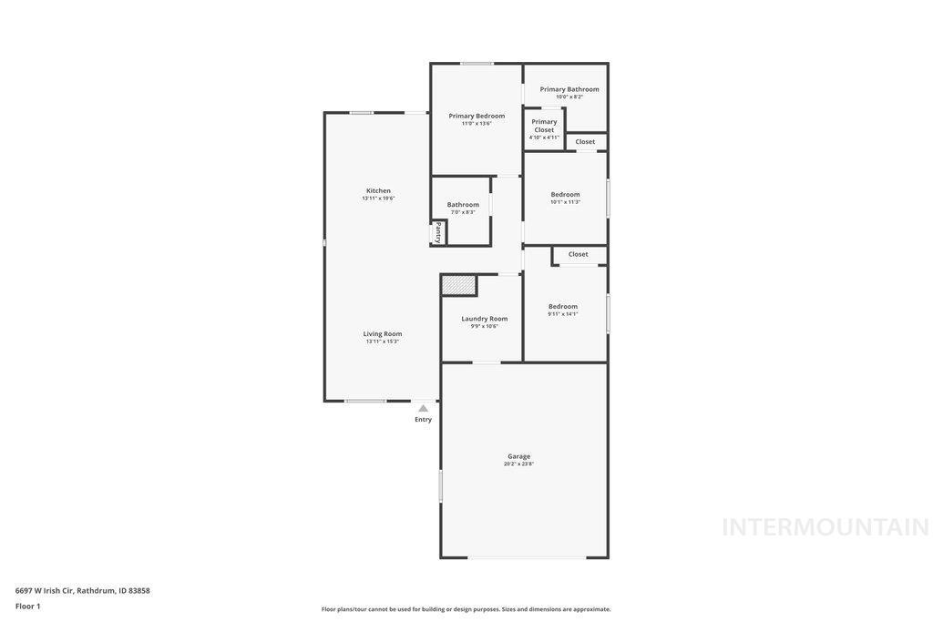 6697 West Irish Circle Rathdrum, ID 83858 - Photo 36 of 36 View of property floor plan