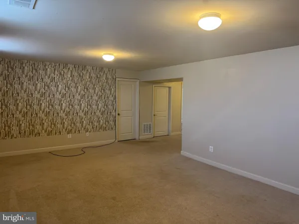 a view of empty room