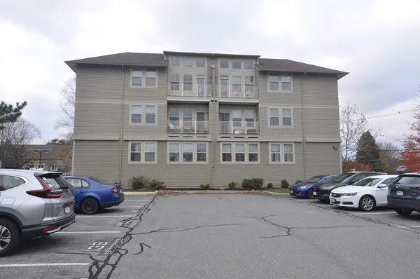 a car parked in front of a house