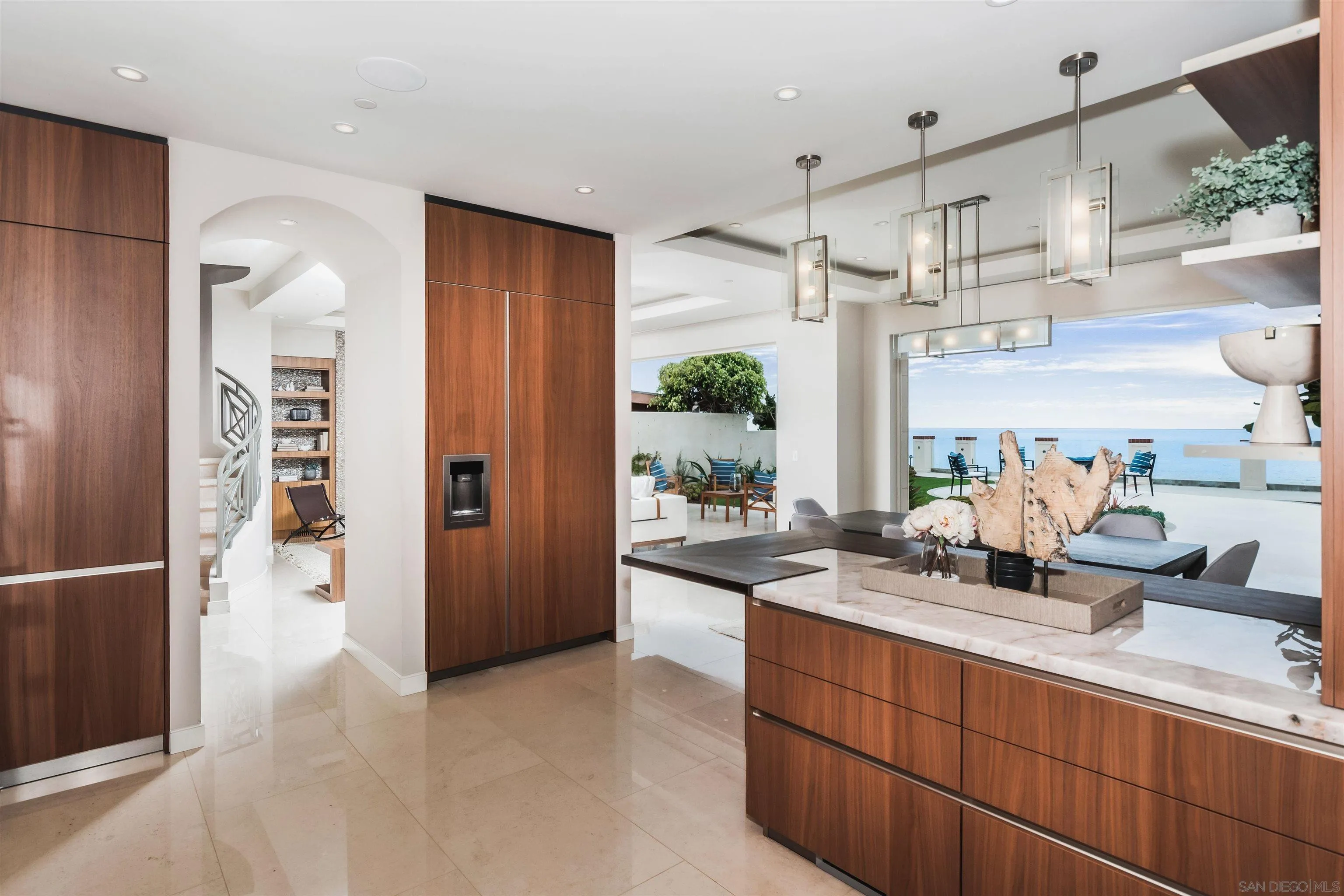 824 Neptune Avenue Encinitas, CA 92024 - Photo 10 of 33 a kitchen with stainless steel appliances granite countertop a refrigerator and a sink
