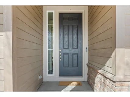 a view of door of the house