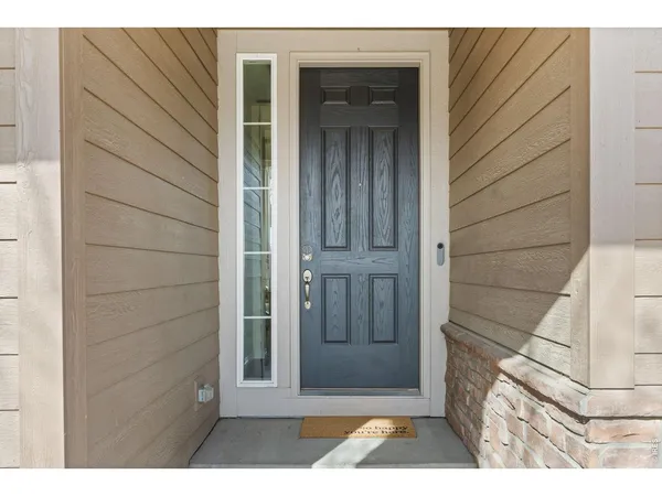 a view of door of the house