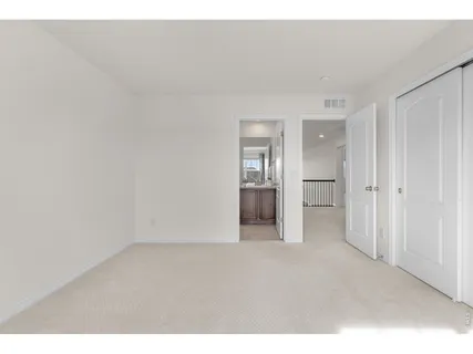 a view of empty room