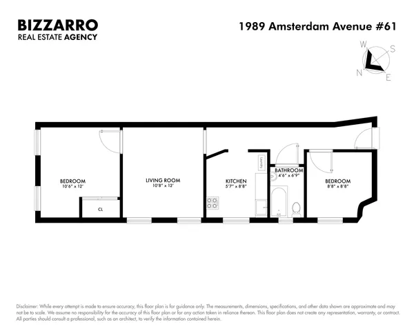 $239,000 | 1989 Amsterdam Avenue, Unit 61 | Washington Heights