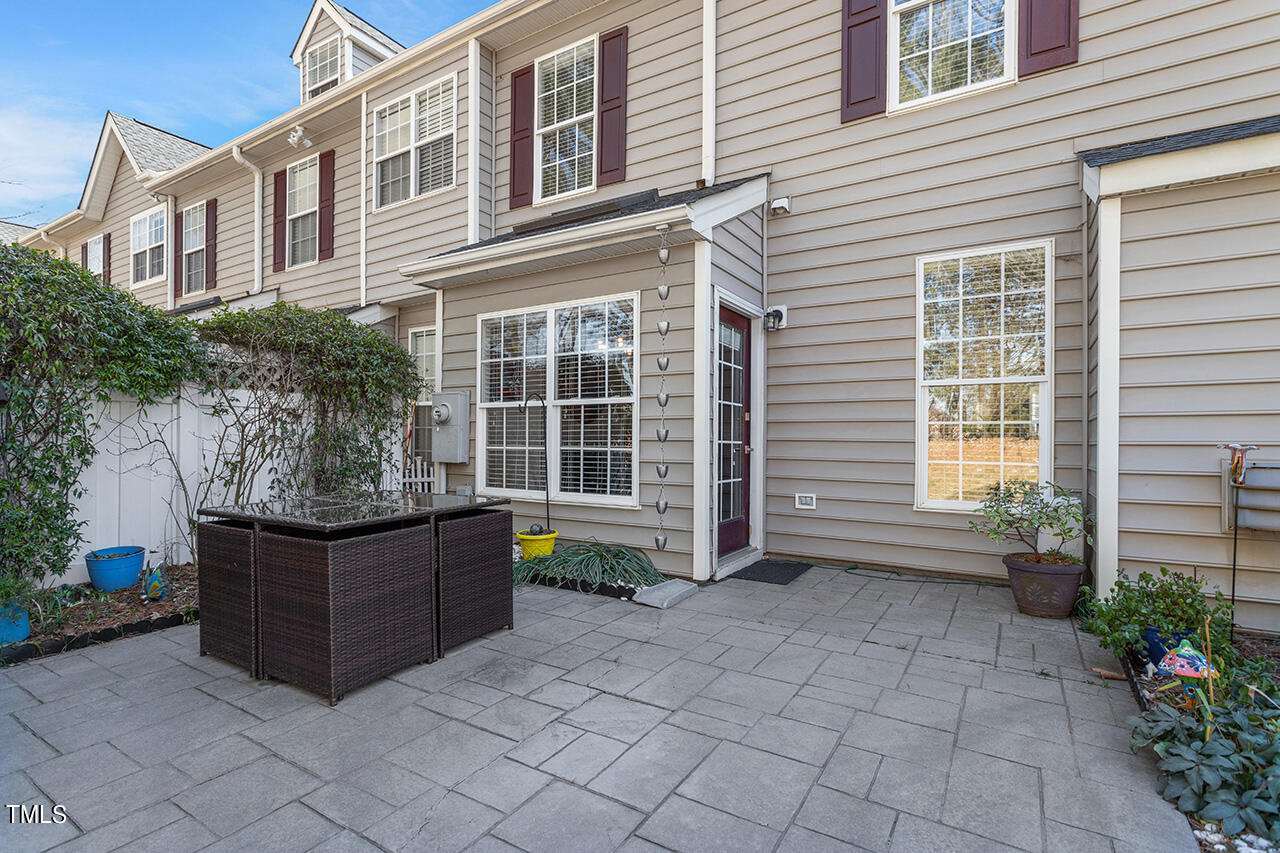 10145 Mizner Lane Raleigh, NC 27617 - Photo 36 of 61 Private rear patio